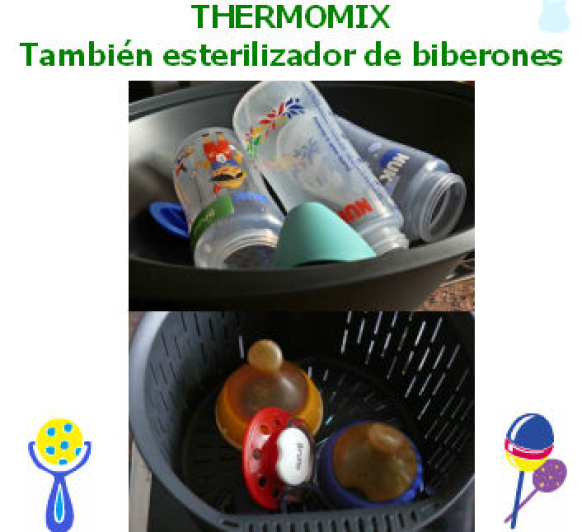 Thermomix® . También esterilizador de biberones