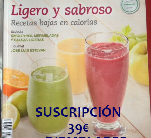 Revista Thermomix mes de Mayo nº 67 Ligero y Sabroso
